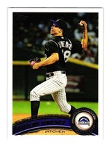 2011 Topps Baseball Card 141 Checklist 2 of 5 Colorado Rockies Pitcher - £2.34 GBP