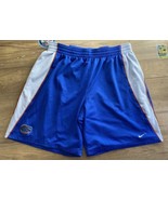 Vintage Nike Team Florida Gators Basketball Shorts Blue White Orange UF XL - £19.32 GBP