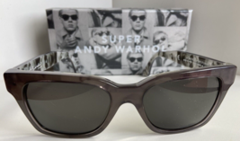 New RetroSuperFuture Andy Warhol America Gray 51mm Men&#39;s Women&#39;s Sunglasses - £146.72 GBP