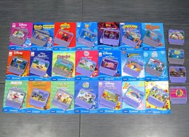 VTECH VSmile 25 GAME Cartridges 21 Booklet LOT Care Bears Toy Story Nemo Disney - $149.99