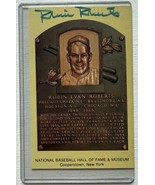 Robin Roberts (d. 2010) Autographed Hall of Fame Plaque Postcard - $367.97 MXN