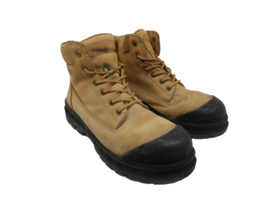 Dakota Men&#39;s 6&#39;&#39; 6518 Steel Toe Steel Plate Safety Work Boots Brown 13M - £36.66 GBP