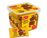 Bauducco Choco Biscuit Cookies -Tub 40 Pk - Crispy &amp; Delicious - Great f... - £15.82 GBP
