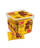 Bauducco Choco Biscuit Cookies -Tub 40 Pk - Crispy &amp; Delicious - Great f... - £15.96 GBP