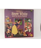 1969 Disneyland Records Snow White and the Seven Dwarf Book and Record S... - $9.75