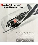 Kidde Fire Extinguisher 1940s Advertisement Lithograph Military Plane DWCC4 - $68.54 CAD