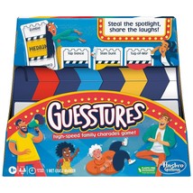 Hasbro Gaming Guesstures Game, Charades Game for 4 or More Players, Includes Cus - £28.15 GBP