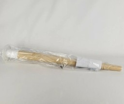 Ikea Hilver Desk Table Leg Bamboo Cone Shaped 27.5" New 802.782.73 - $70.12