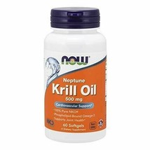 NOW Supplements, Neptune Krill Oil 500 mg, Phospholipid-Bound Omega-3, Cardio... - $29.81