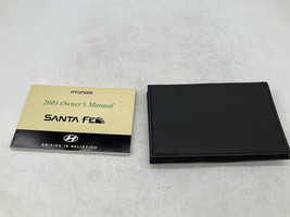 2003 Hyundai Santa FE Owners Manual With Case A02B23020 - £11.60 GBP