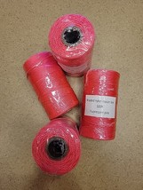 2000&#39;  Nylon Twisted Pink Mason Line #18 By 500 Feet 4 Rolls - $405.79 MXN