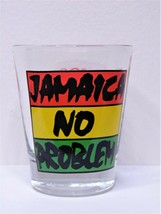  Jamaica No Problem With Drink Recipe On Back Shot Glass - £7.90 GBP