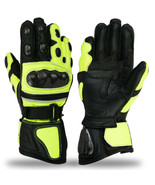 LE Motorbike Leather Racing Gloves Bikers Gloves  - $120.00