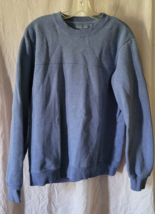 Men Puritan Sweat Shirt Ick Blue Pullover Sports Workout Casual Nice - $12.99