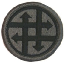 ACU PATCH -4th SUSTAINMENT COMMAND  WITH HOOK &amp; LOOP NEW :KY23-10 - £3.07 GBP