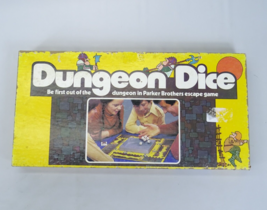 Vintage 1977 Parker Brothers Dungeon Dice Board Game Complete - £18.14 GBP