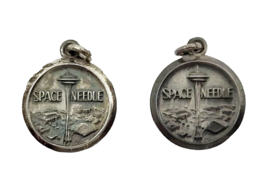 1962 Seattle World&#39;s Fair Sterling Silver Space Needle Bracelet Charm Se... - $145.16 CAD