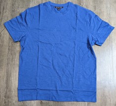 Michael Kors NWOT Mens L Blue Crew Neck Cotton Tshirt AZ - £18.80 GBP