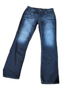 36 X 36 BKE Buckle Derek Relaxed Fit Bootcut Jeans Stretch Dark Blue - $540.94 MXN