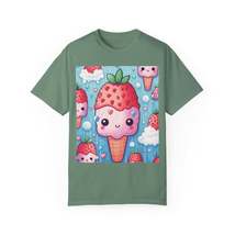 Kawaii Strawberry Sundae Cone - Traditional Japanese Anime Dessert Delight - Swe - £22.72 GBP+