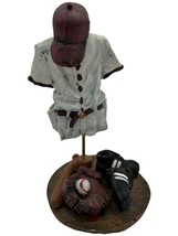 Baseball Player Figurine Display Uniform Coach Retirement Appreciation Tabletop - £14.47 GBP