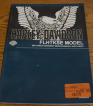 2021 Harley-Davidson FLHTKSE Service Manual Supplement CVO LIMITED, Xlnt - £66.28 GBP