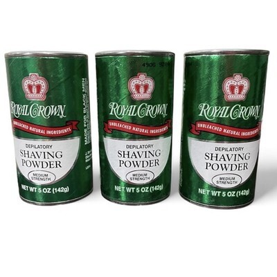 Royal Crown Depilatory Shaving Powder Lemon Lime Medium Strength  NEW Lo... - $55.32