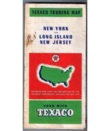 NEW YORK TEXACO Roadmap New York City and Long Island New Jersey 1937 - £15.54 GBP