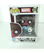 Funko POP Deadpool As Bob Ross #319 Vinyl Bobblehead Marvel New Corner D... - €15,88 EUR