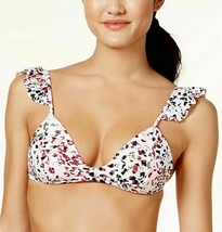 Hula Honey Juniors  Cheetah Swirl Ruffled Push-Up Bikini Top - £11.14 GBP