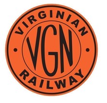Virginian Railway Railroad Train Sticker Decal R7105 - £1.55 GBP+
