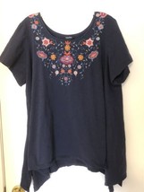 Ladies Terre Bleue Embroidered XXL Shirt - £12.50 GBP