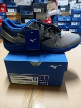 Mizuno Spark 5 Men&#39;s Running Shoes Jogging Training Gray Blue NWT K1GA200308 US9 - £64.67 GBP