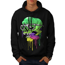 Wellcoda Swag Zombie Skull Mens Hoodie, Mask Face Casual Hooded Sweatshirt - £25.79 GBP+