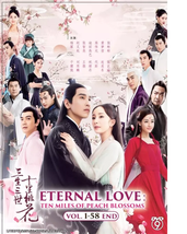 DVD Eternal Love: Ten Miles of Peach Blossoms 三生三世十里桃花 Vol.1-58END English Sub - £49.27 GBP