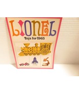 LIONEL POST-WAR  1965 COLOR LIONEL CATALOG- EXC. - W21 - $5.14 CAD