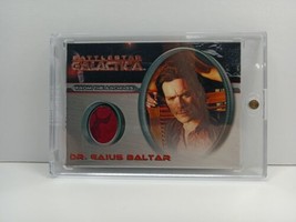 Battlestar Galactica Season Two Dr. Gaius Baltar Costume Card CC23 - £15.84 GBP