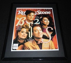 The B-52s Framed March 22 1990 Rolling Stone Cover Display - $34.64
