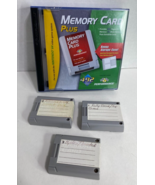 Performance 3 Pack Memory Cards w/ Storage Case for Nintendo 64 N64 Game... - £14.10 GBP