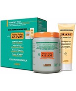 GUAM Anti-Cellulite Combo: Seaweed Mud Cold Formula 1K + Strengthening G... - $122.49