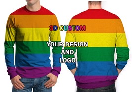 Personalized Custom Picture Zipper Hoodie Print 3D Sweatshirt for Man Casual - £23.07 GBP