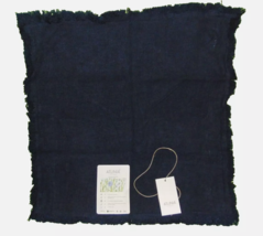 Atlina Navy Blue Throw Pillow Cover 20 X 20 New Flax~1 cover - €11,79 EUR