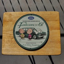 1961 Vintage Style Ford Falcon ''Peanut Gang'' Fantasy Porcelain Enamel Sign - $125.00