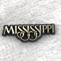 Mississippi Pin Vintage Plastic Travel Souvenir Road Trip - £10.20 GBP