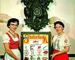 Frankenmuth Michigan MI Carved Stag Head German Cuckoo Clock Chrome Post... - $3.91