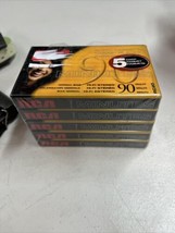 RCA RC90 Normal Bias 90min Cassette - 5 Pack. New -Sealed - $18.70