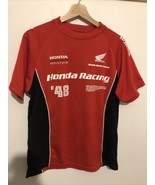 MENS Medium Motorcycle Racing &quot;48 Pit Crew Honda Shirt - $26.00 CAD