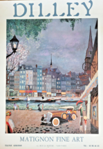 Ramon Dilley - Poster Original Exhibition - Matignon Delicate Art - Paris - 90&#39;S - $157.49