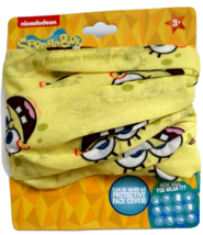 Spongebob Kids Face Mask Neck Gaiter Scarf Headband Hairband Bandana Washable - £6.03 GBP