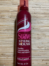 Vintage Suave Extra Control Styling Mousse 8 oz - £14.95 GBP